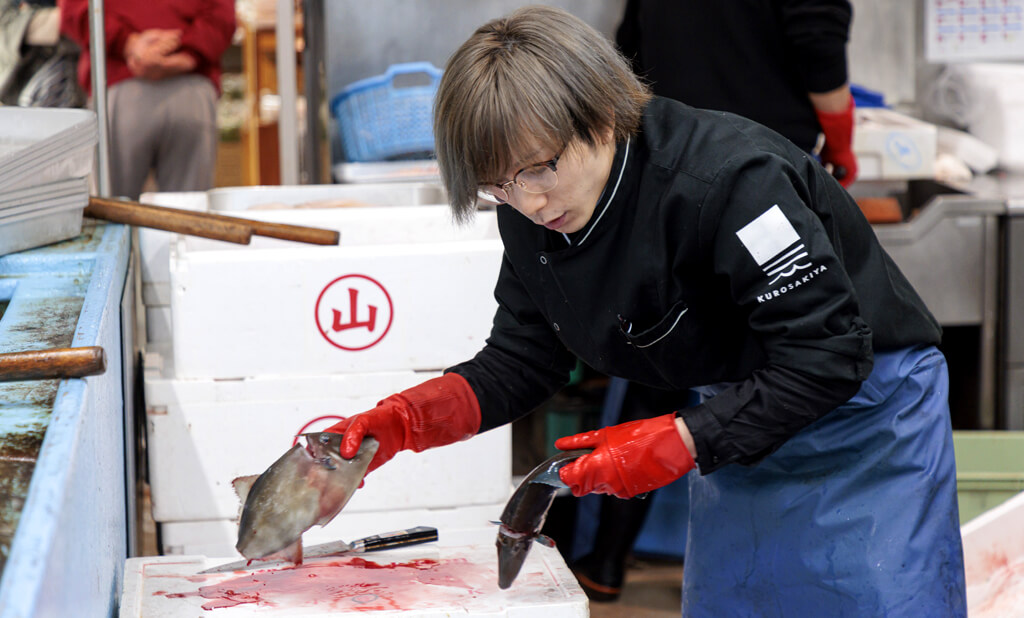 黒崎屋 鮮魚部社員K・Mさん